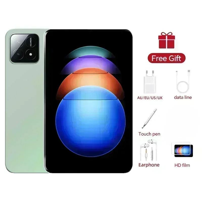 2025 Nuevo XioaMi Pad 7S Pro Tablet 4K HD 22GB RAM 2TB ROM Android 14 20000mAh Bluetooth  5G WIFI Dual SIM tableta de pantalla