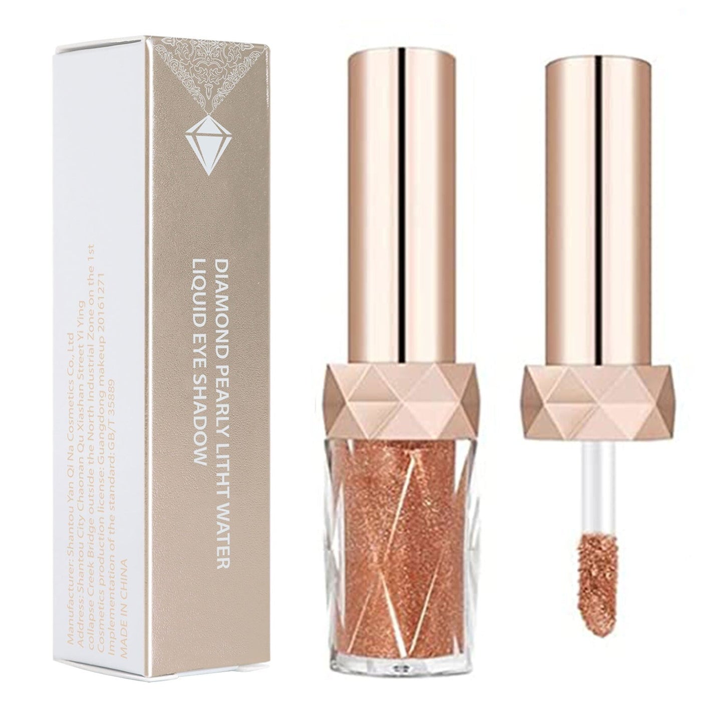 Liquid Glitter Eyeshadow High Pigment Shimmer Eye Shadow 6 Colors Long-lasting Makeup For Eyeliner Highlight Blush