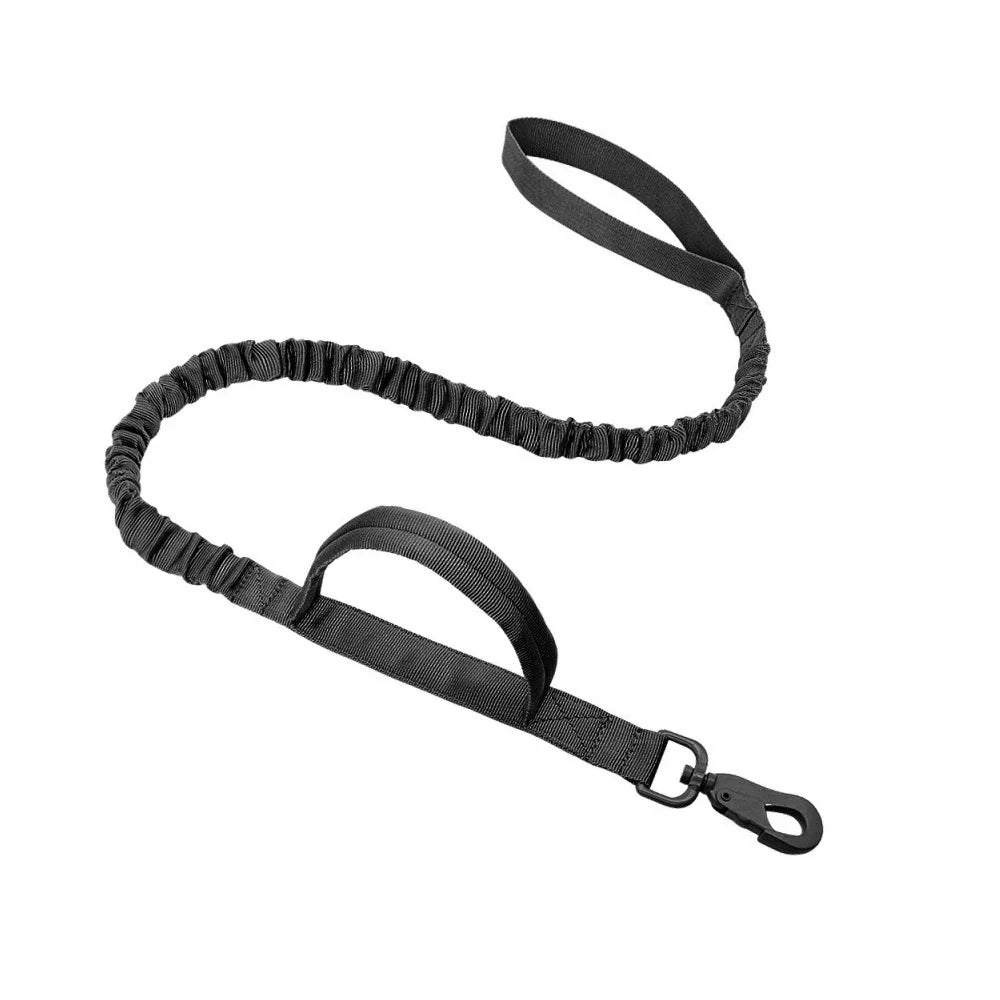 Adjustable Tactical Dog Collar Leash Harness for Medium Large Dogs Pet Accessories Durable Training Gear for German Shepherds