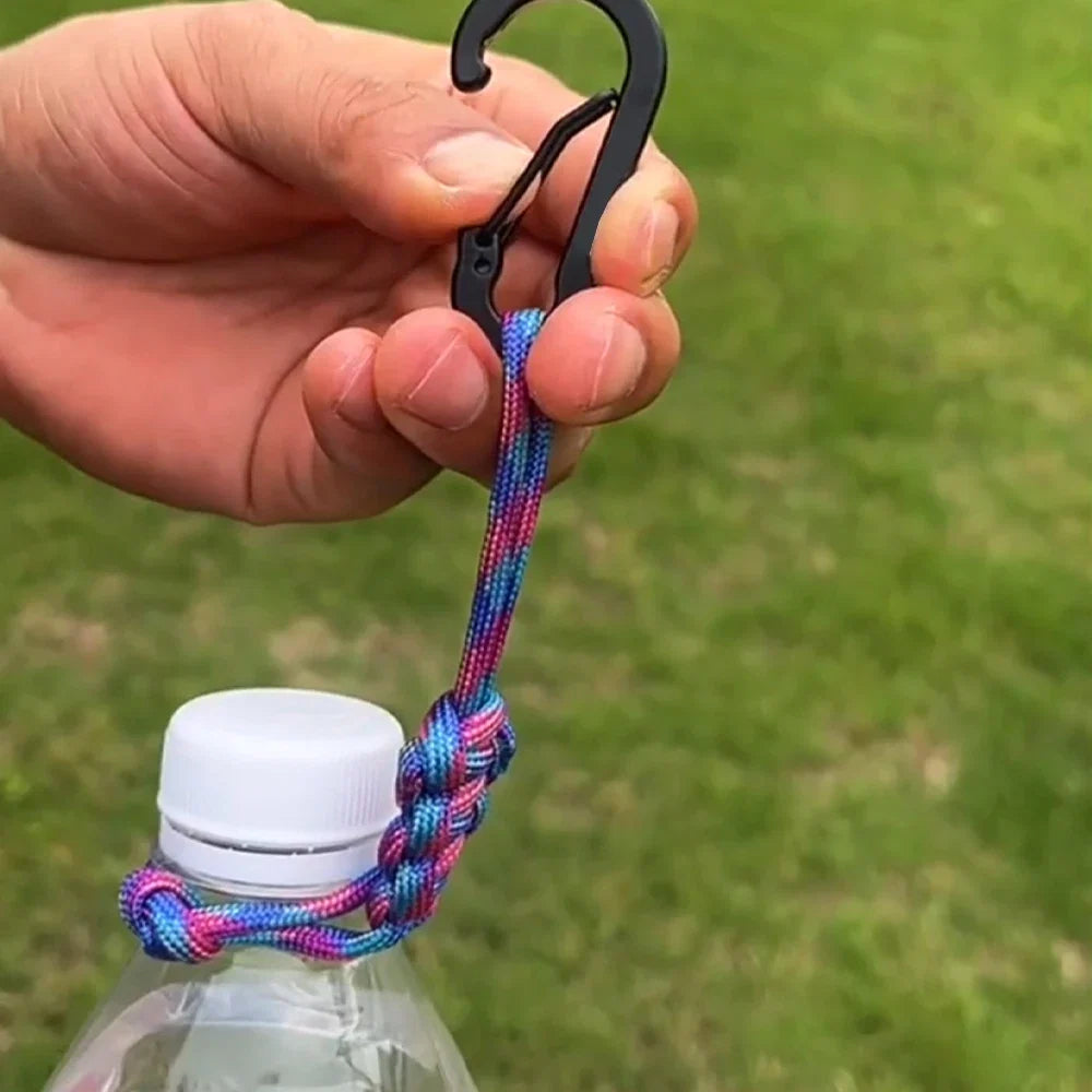 Outdoor Multifunctional Water Bottle Buckle, Kettle Buckle, Umbrella Rope Buckle, Hat Bbuckle, Mineral Water Universal Keychain