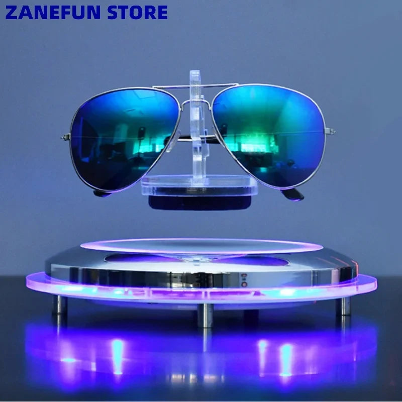 Levitating Display Stand Maglev Rotating Levitator Holder Magnetic Levitation for Collectibles and Model Cars Floating Display