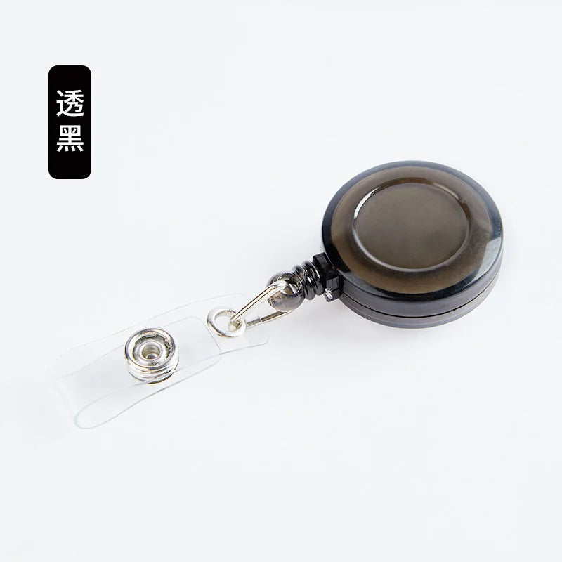 10pcs Retractable Badge Holder Clips for Nurse ID Badge, Reel with Belt Clip Doctor ID Card Chain Clips School Student Office.