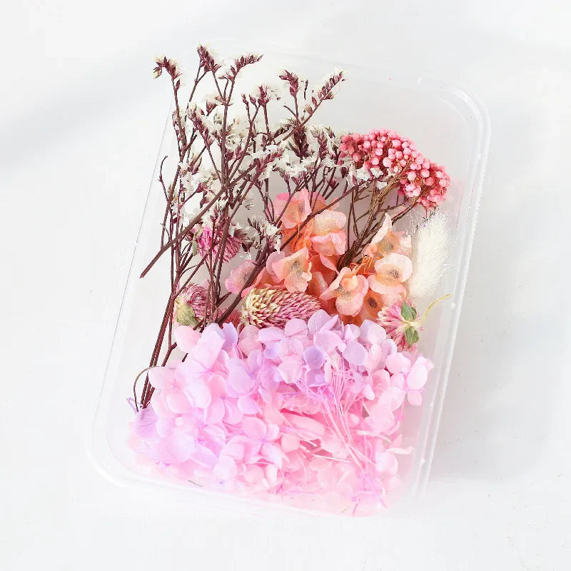 1Box Dried Flowers Dry Plants for Epoxy Resin Casting Mold DIY Aromatherapy Candle Molds Crafts Accessories