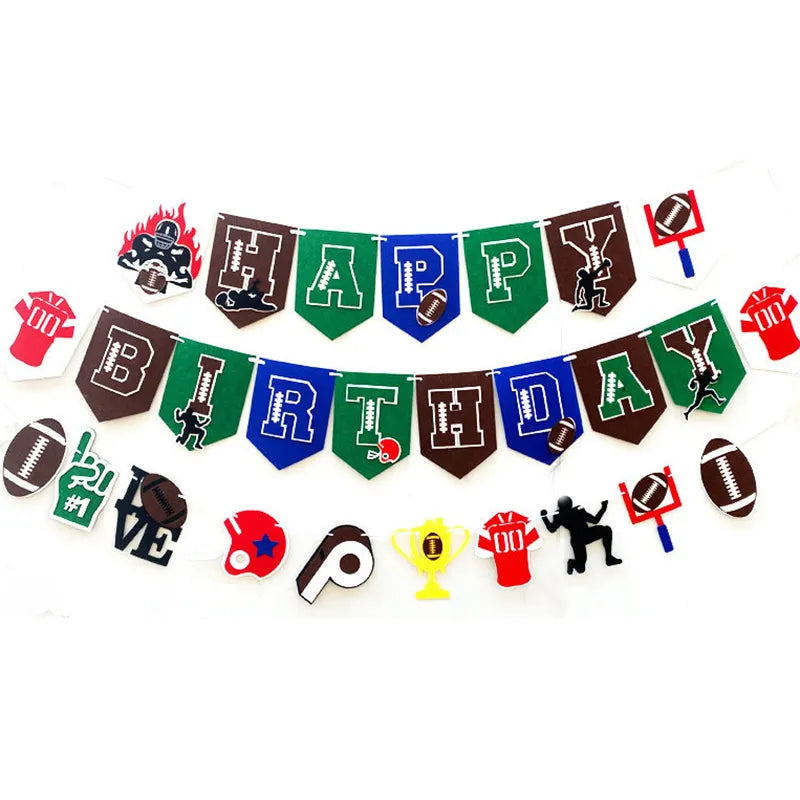 Football Disposable Party Supplies