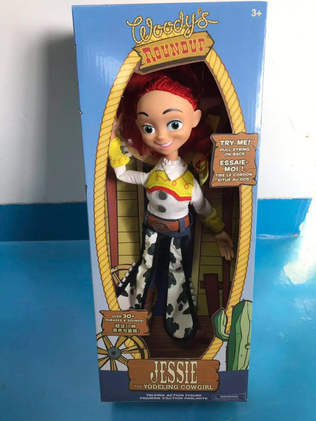 Disney Toy Story 4 Sheriff Woody Cowboy Talking Sound and Light Pixar Buzz Lightyear Jesse Action Figure Model Children Toy Gift