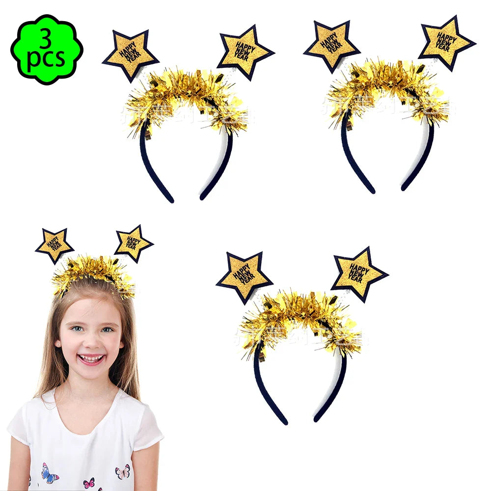 New Year 2024 number foil Balloon Hello 2024 New Year banner Balloon 2024 new year decor balloon Happy New Year Party Decoration