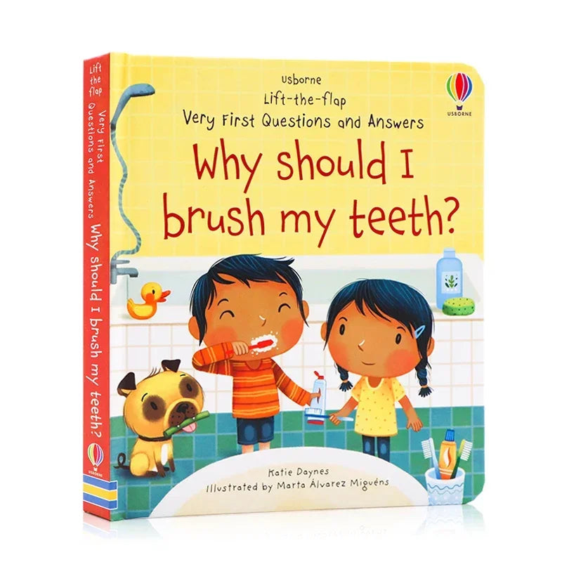 Kids Scientific Knowledge Learning Picture Books Usborne English Daily Knowledge Reading Book Early Educational Montessori