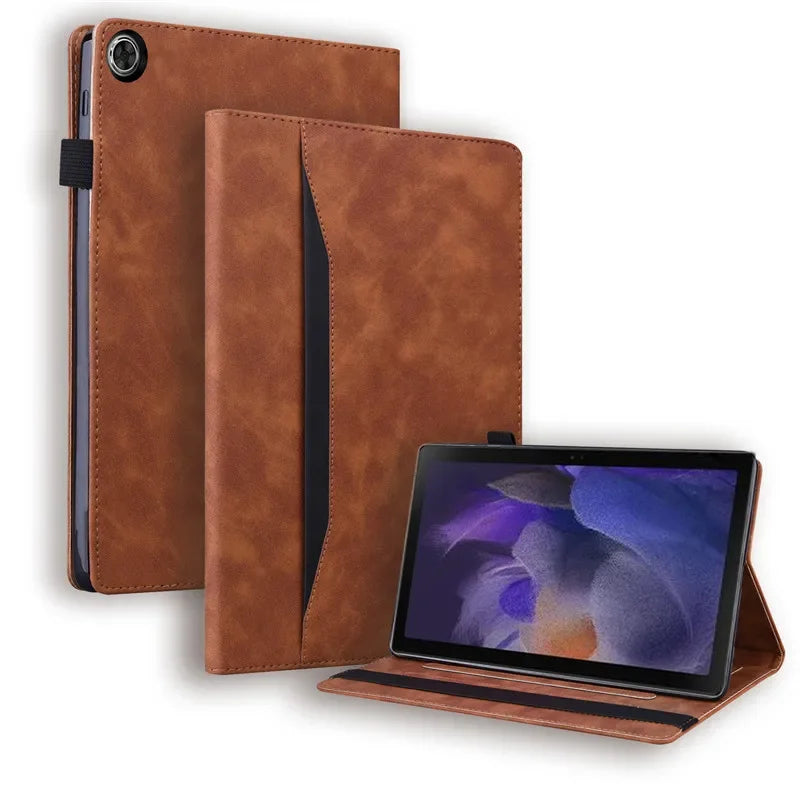 Coque For Samsung Tab A9 Plus 11" Tablet Case Luxury PU Leather Wallet Cover For Galaxy Tab A9+ SM-X210 SM-X215 SM-X216B Funda
