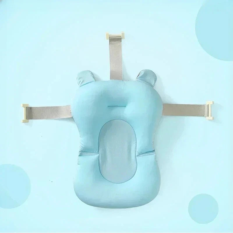 Baby Shower Bath Tub Pad Non-Slip Newborn Bathtub Mat Safety Nursing