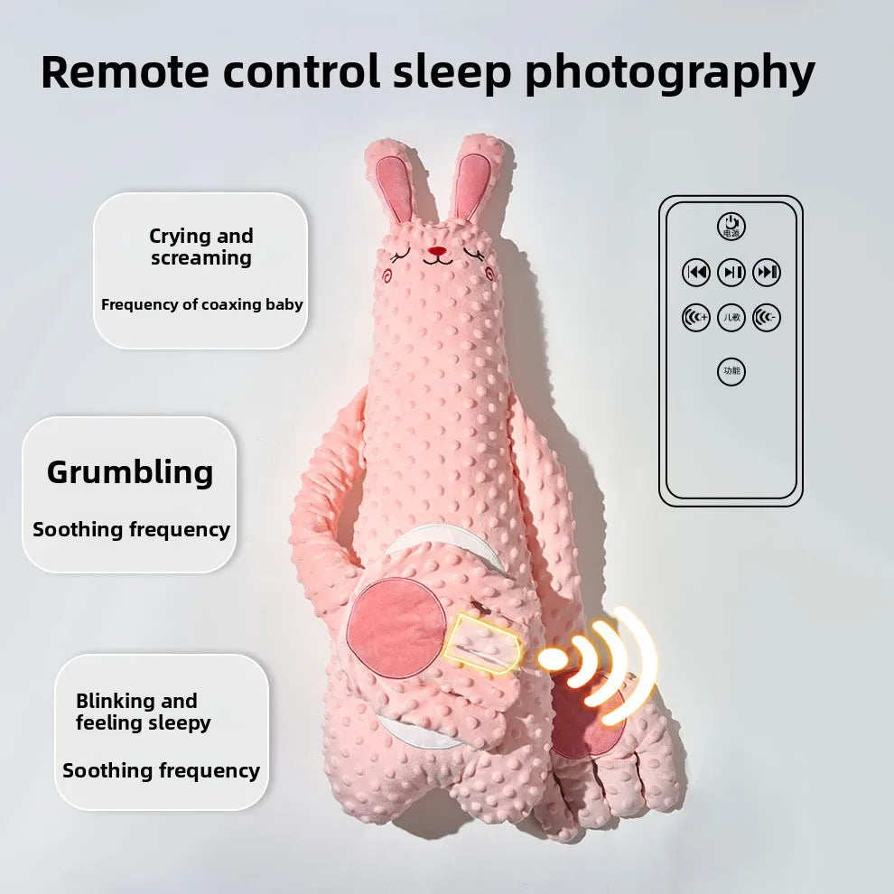 Baby Sleeping Pillow for Newborn Patting Doll with Soothing Palm