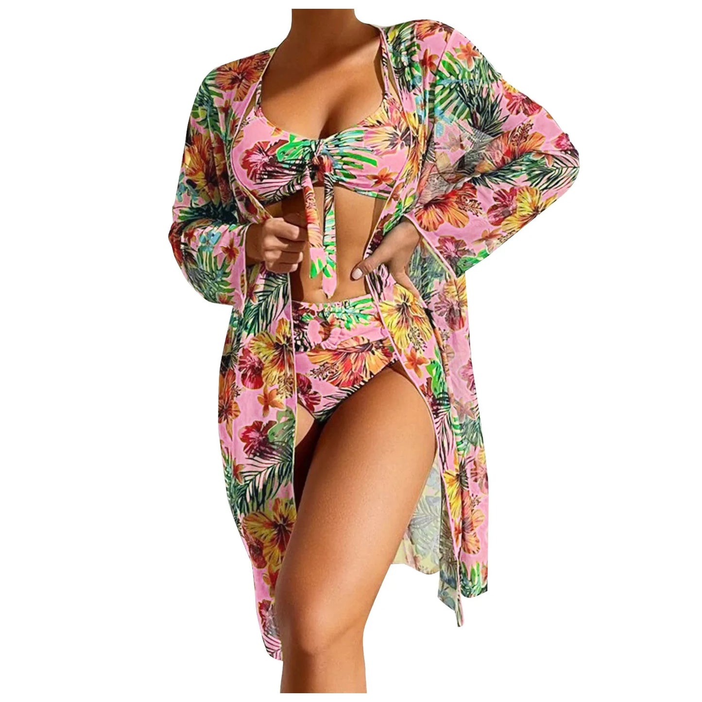 2025 Separate Swimsuits Tankini Set Female Swimwear Sports Beach Wear 3 Piece Bikini Set Cover Up Swimsuit With Shorts 비키니