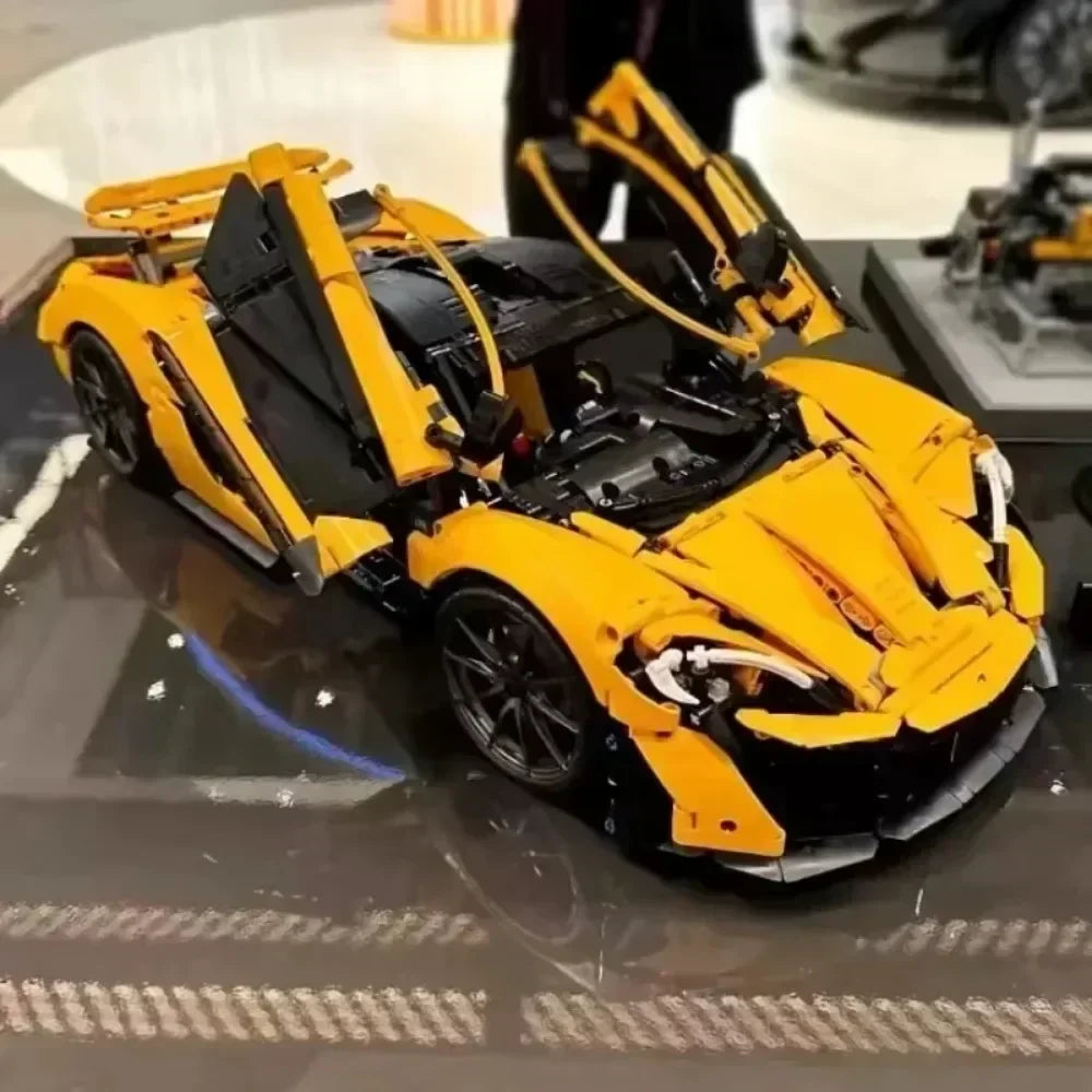 2025 New 3893Pcs Technical 42172 P1 Super Racing Car Building Blocks 1:8 Model Super Sports Cars Bricks Toys for Boys Gifts