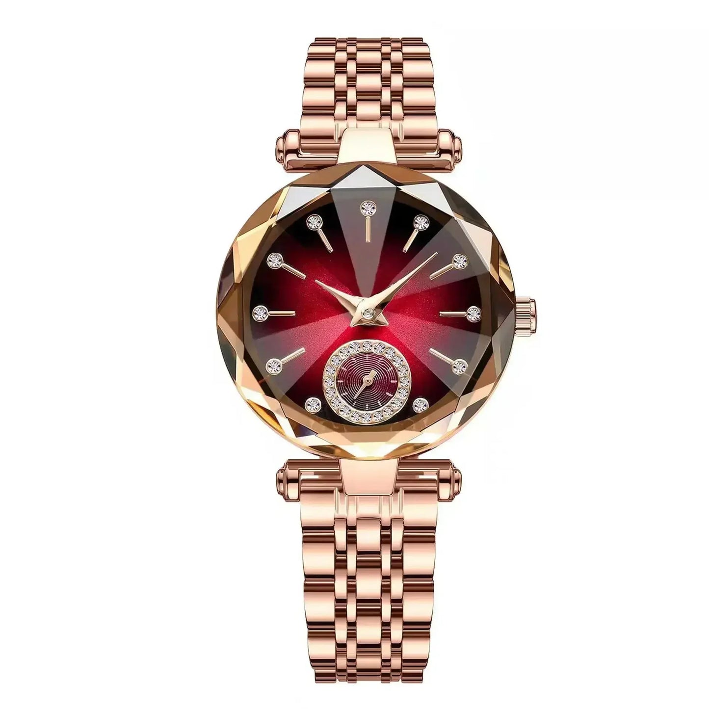 Luxury Woman Wristwatch Elegant Waterproof Stainless Steel Watch for Ladies Dress Diamond Quartz Women's Watches Reloj Часы 손목시계