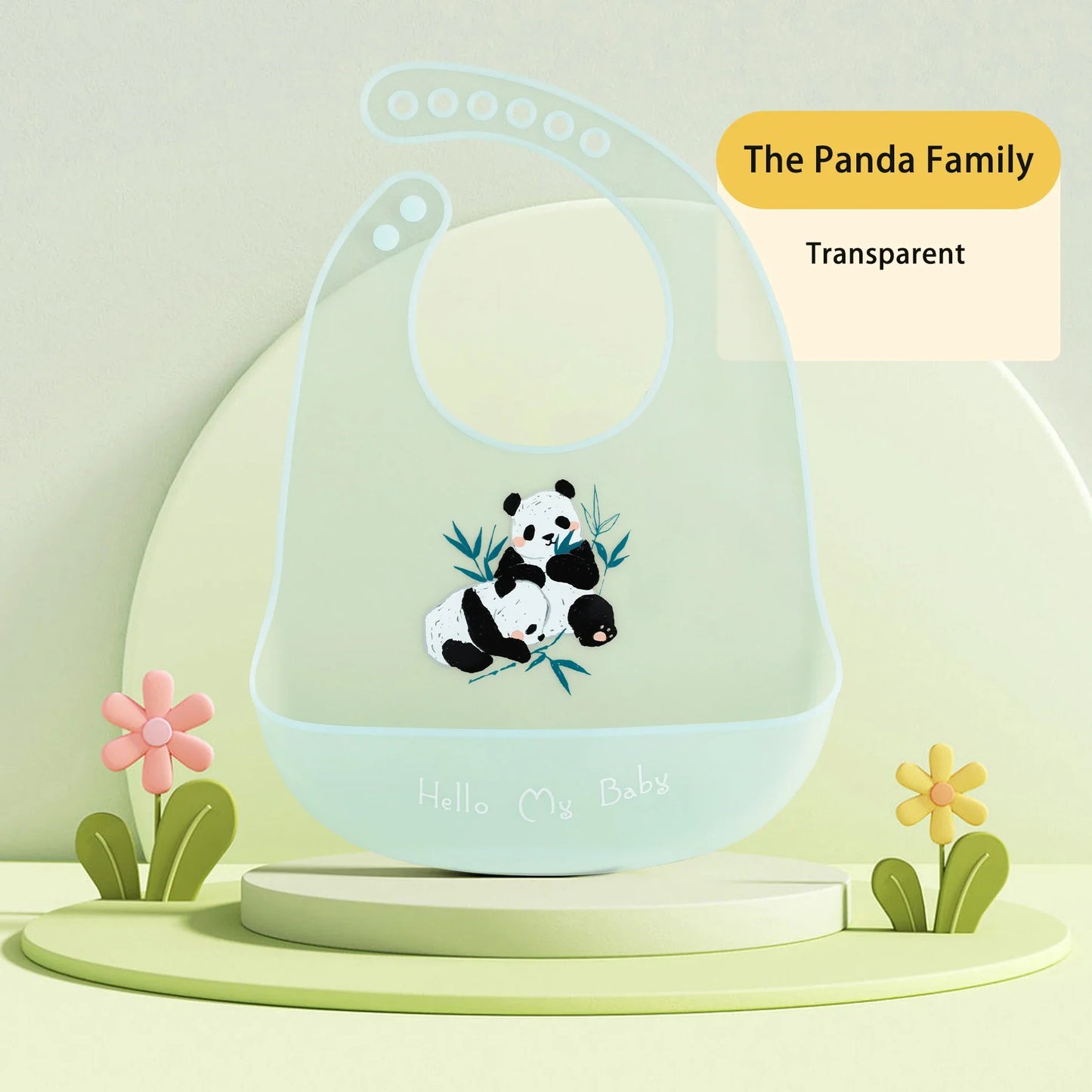 Transparent Waterproof Baby Bibs For Baby Kid Soft Silicone Feeding Bib Summer Baby Stuff Feeding Girl Boy Bibs Burp Cloths New
