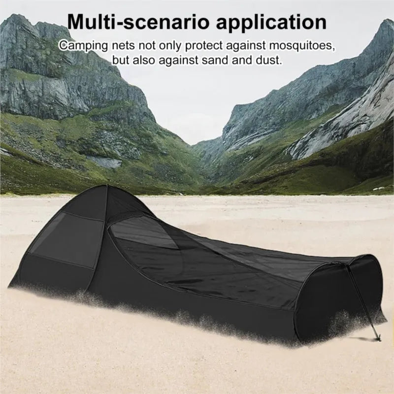 Lightweight Camping Tent Portable Lightweight Pop-up Tent Mountaineering tourism Outdoor Camping Single Bed Mosquito Net