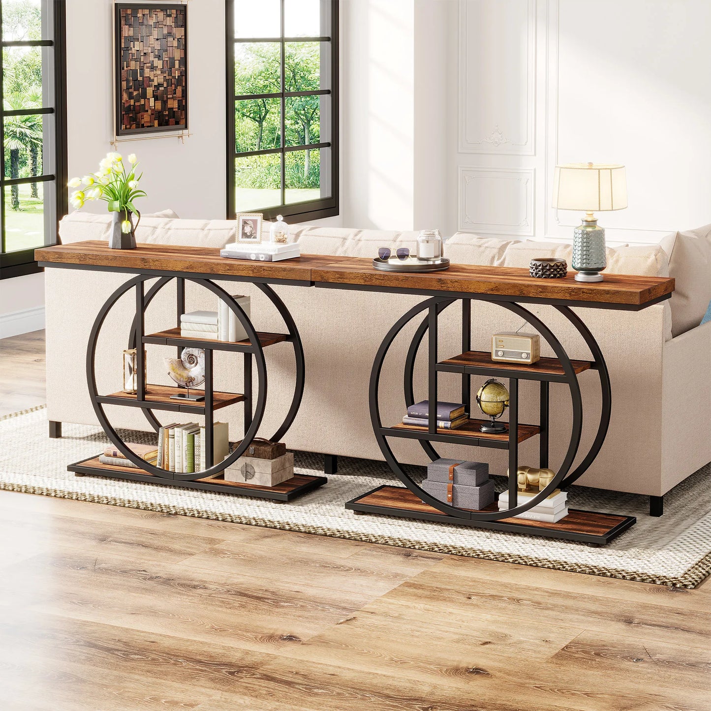 Console Entryway Table 41.3-Inch for Living Room, Foyer Hallway