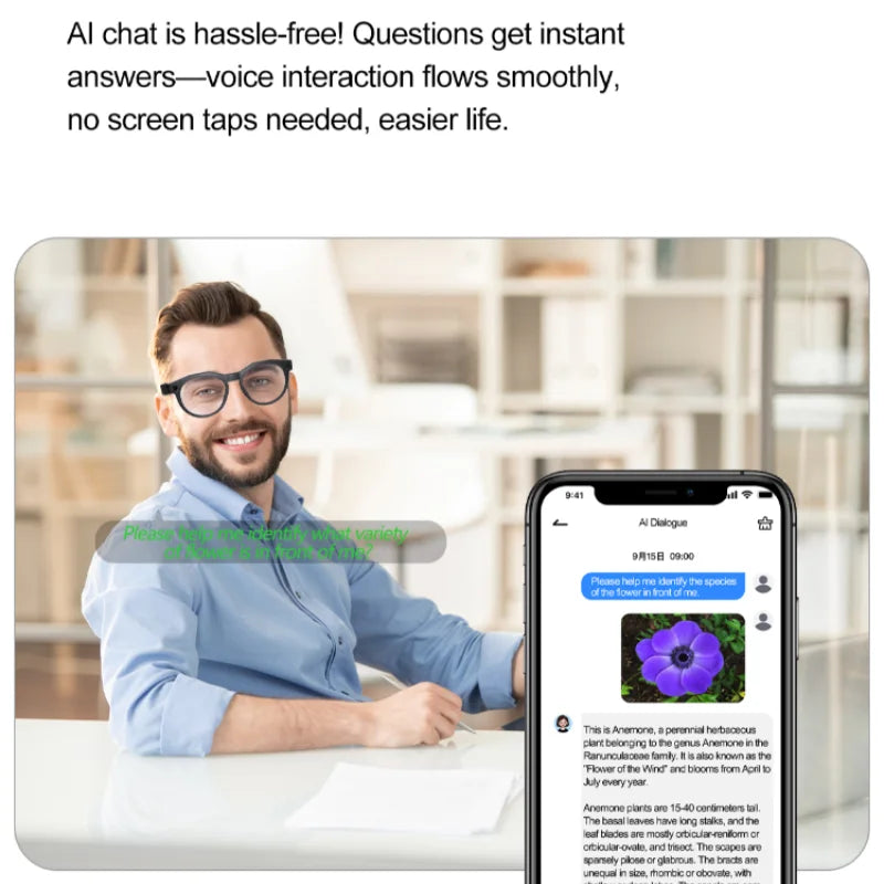 8K HD AI Smart Glasses, Chat GPT 800MP Camera, Bluetooth, Call AI Translation ,Voice Assistant Control ,Sunglasses Women Men 2026.