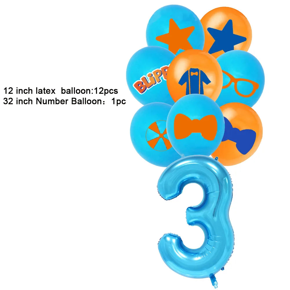 Bli-Ppi-Toy English Teacher Theme Birthday Party Decorative Disposable Tableware Set Background Balloon Banner Baby Shower Gift
