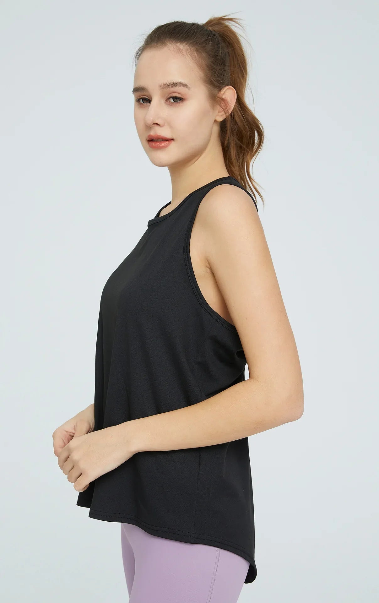 2024New 4Colors S-XL Sexy Sleeveless Blazer Women Loose Training Fitness Running Outdoor Gym Beauty Back Slimming Yoga Vest