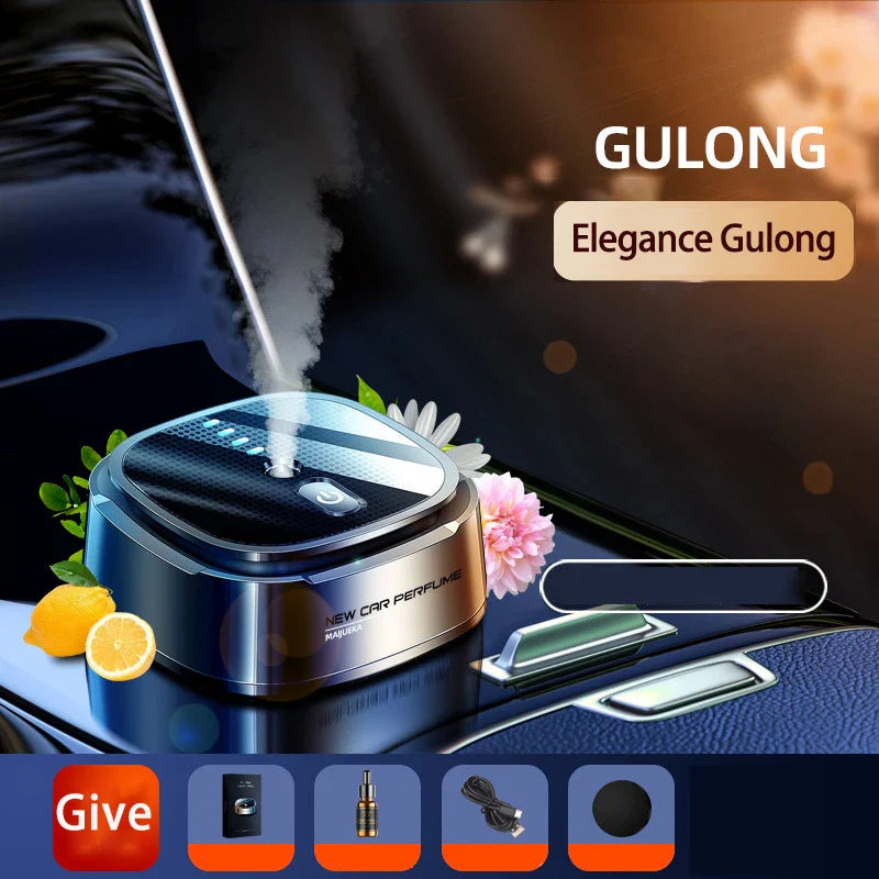 Car Aroma Diffuser Electric Spray Car Perfume Auto Air Freshener Flavoring Purifying Deodorant Car Aromatherapy