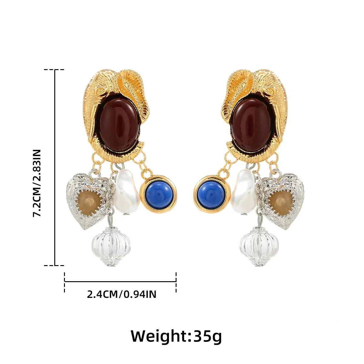 Zvoijio New Personalized Retro Fashion Multiple Pendant Necklace