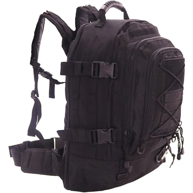 60L Military Tactical Backpack Army Molle Assault Rucksack Outdoor