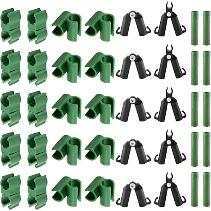 20-Pack Cucumber Tomato Plant Support Sticks Home Gardening Climbing Frame Multifunctional Vegetable Garden Trellis Pole