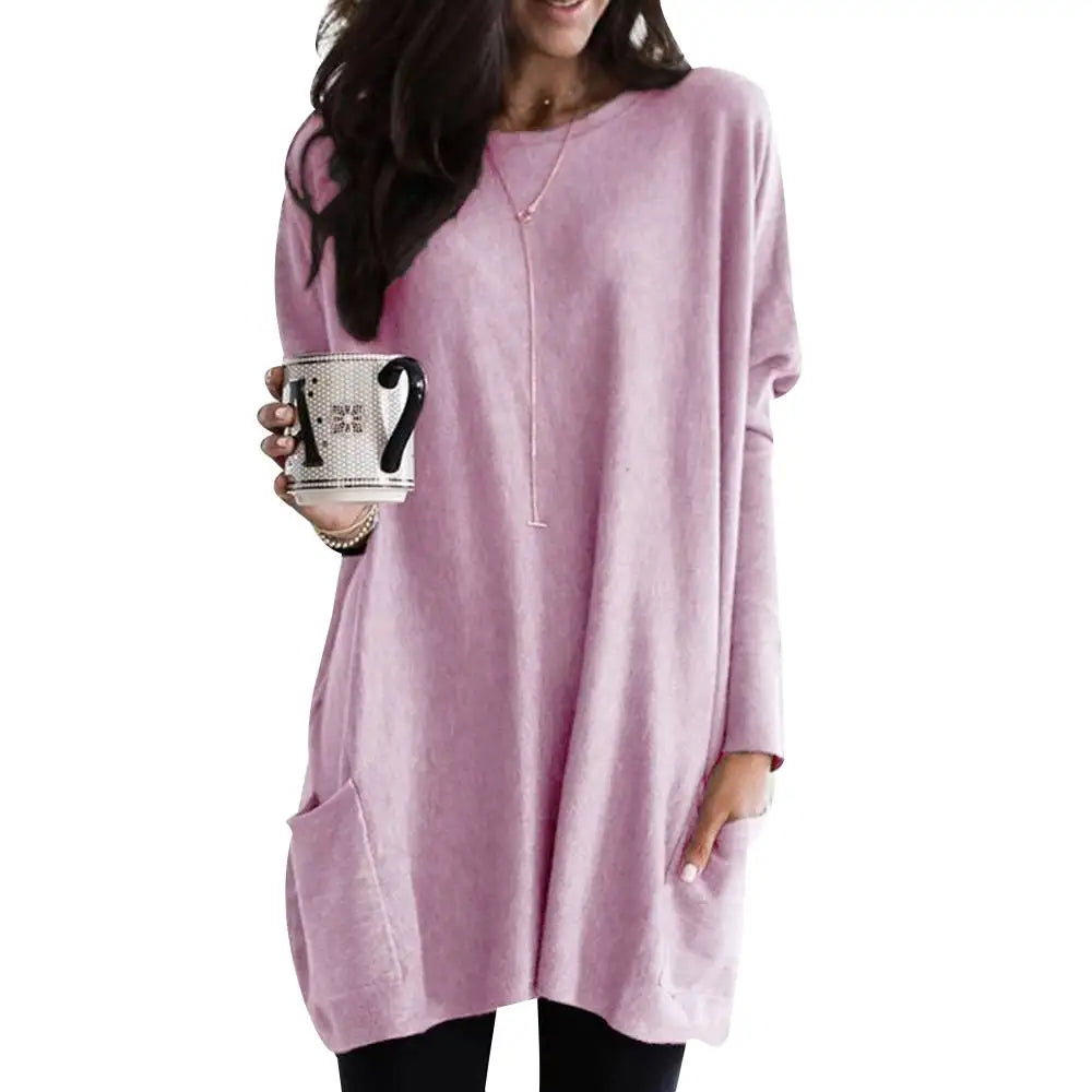 S-5XL Women's Tops 2023 Autumn Winter Long Sleeve Basic T -shirt Tee Casual Oversized Pullover Shirt for Female Y2K Crop Clothes