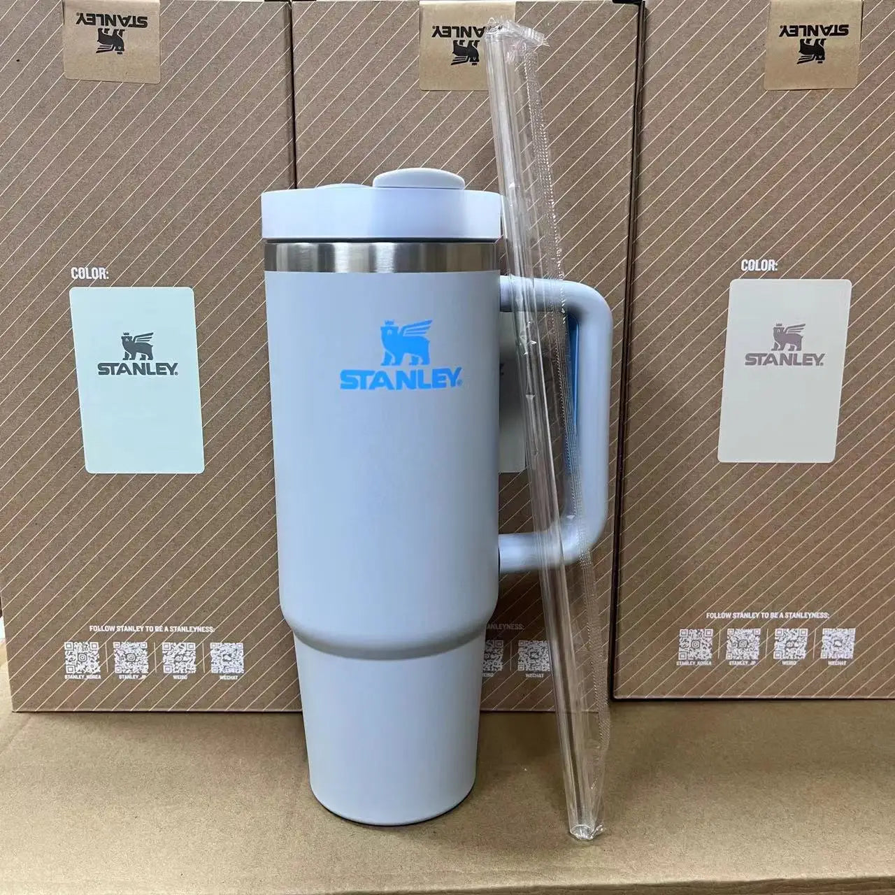 Stanley  Stainless Steel  Tumbler with Lid and Straw 30oz/887M Vacuum Insulated Mug Double Wall Thermal Iced Travel Outdoors Cup
