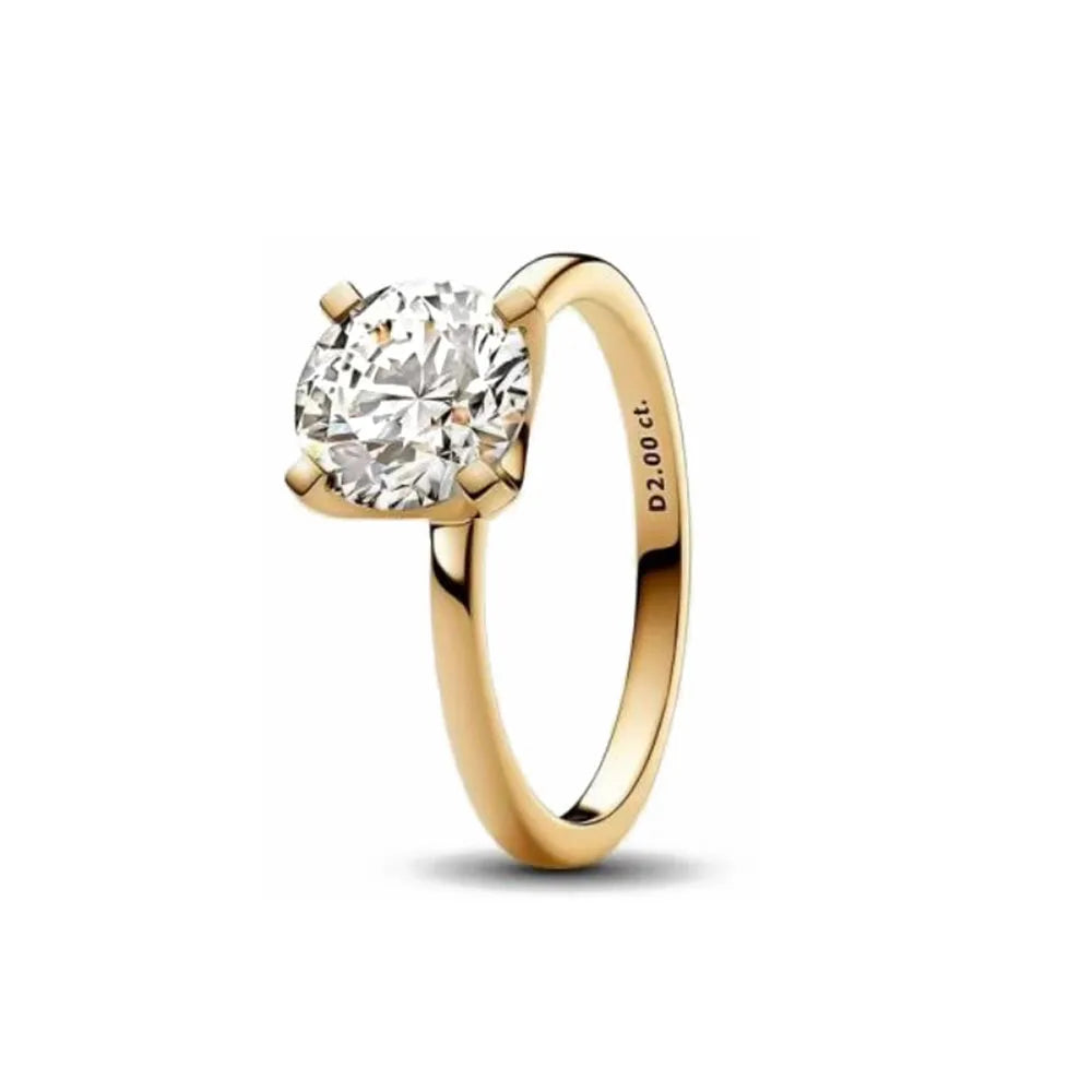 Gold Color Sun Heart Bow Size 6 7 8 9 Ring Rings for Trenday Women