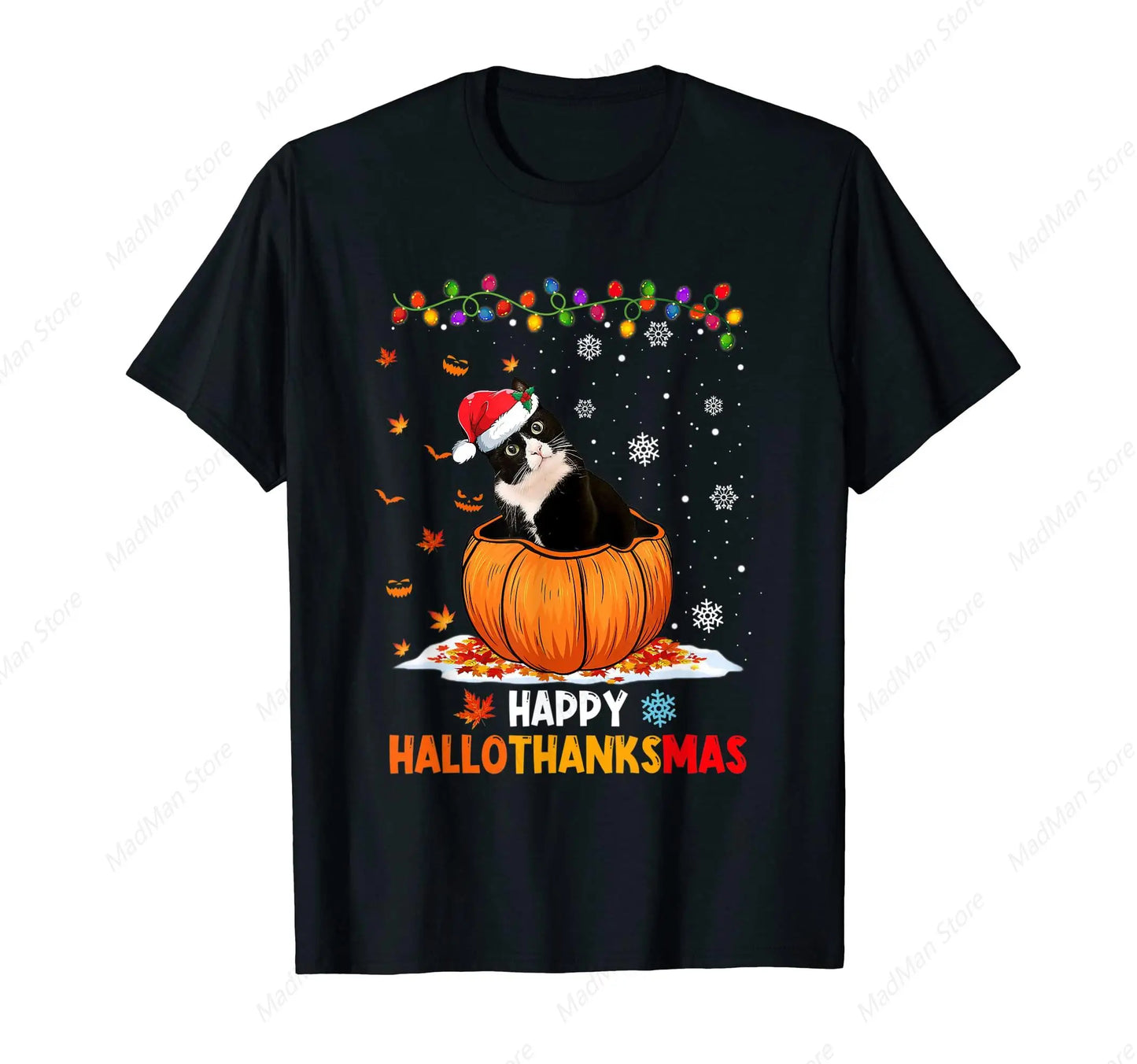 Love School Nurse Fall Autumn Pumpkin Season Thanksgiving T-Shirt
