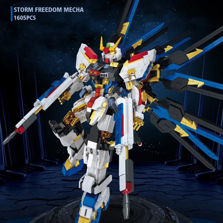 Compatible with LEGO mecha series Chinese style building block assembly model hand-made desktop ornaments birthday gift