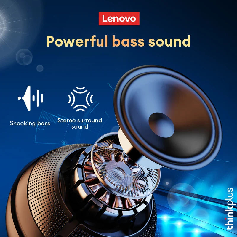 New Original Lenovo TS5 Wireless Bluetooth Subwoofer Portable Speaker For Computer Loudspeaker Surround Sound Outdoor Sound Box