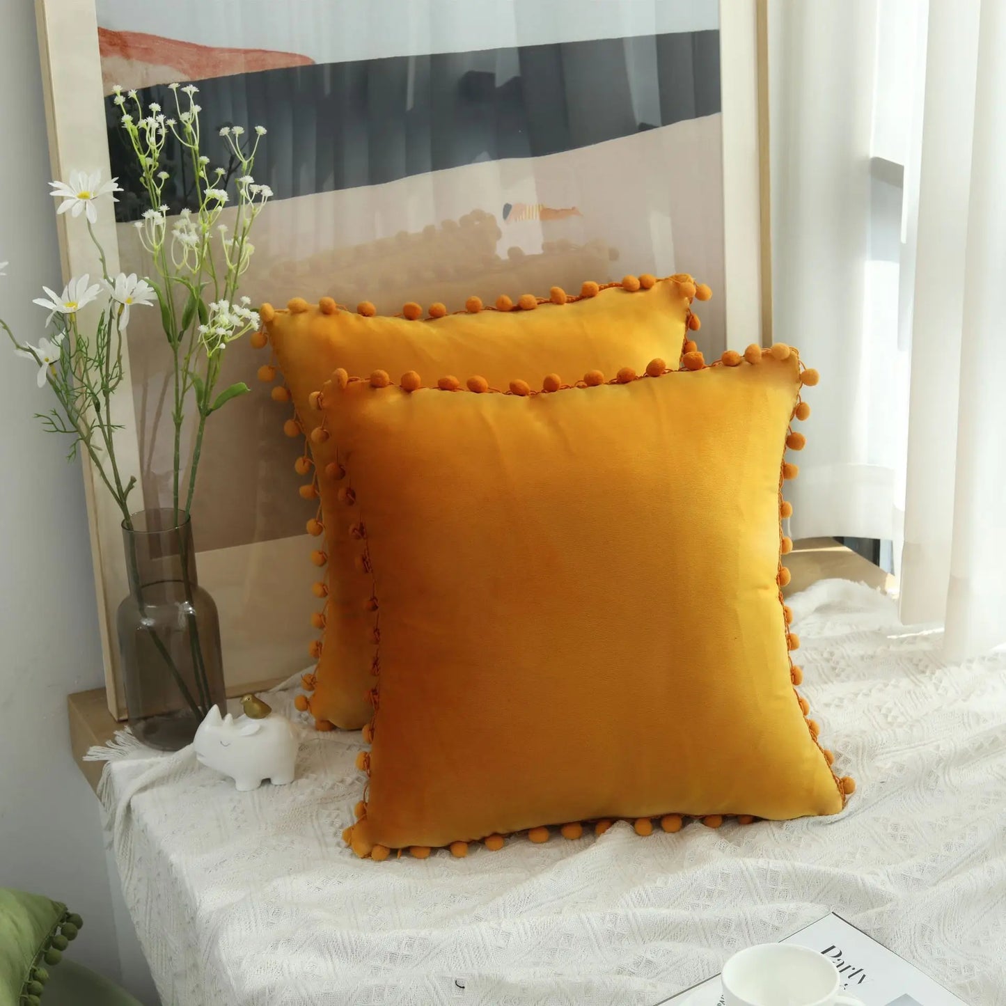 Soft Velvet Cushion Cover Decorative Pillow Case Covers Home Decor Room Decoration Sofa Pillowcases Big30×50 45×45 50X50 65X65cm