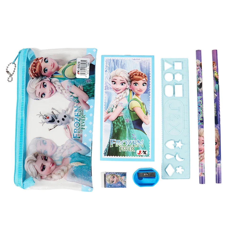 Frozen Anna Elsa Princess Birthday Party Decorations Balloon Disposable Tableware Party Supplies