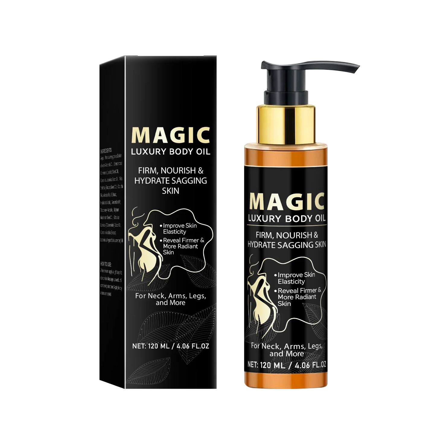 Body Oil Tightening Body Lightening Improve Dry Brightening Nourishing Lifting Firming Smooth Anti Cellulite Massage Skin Care