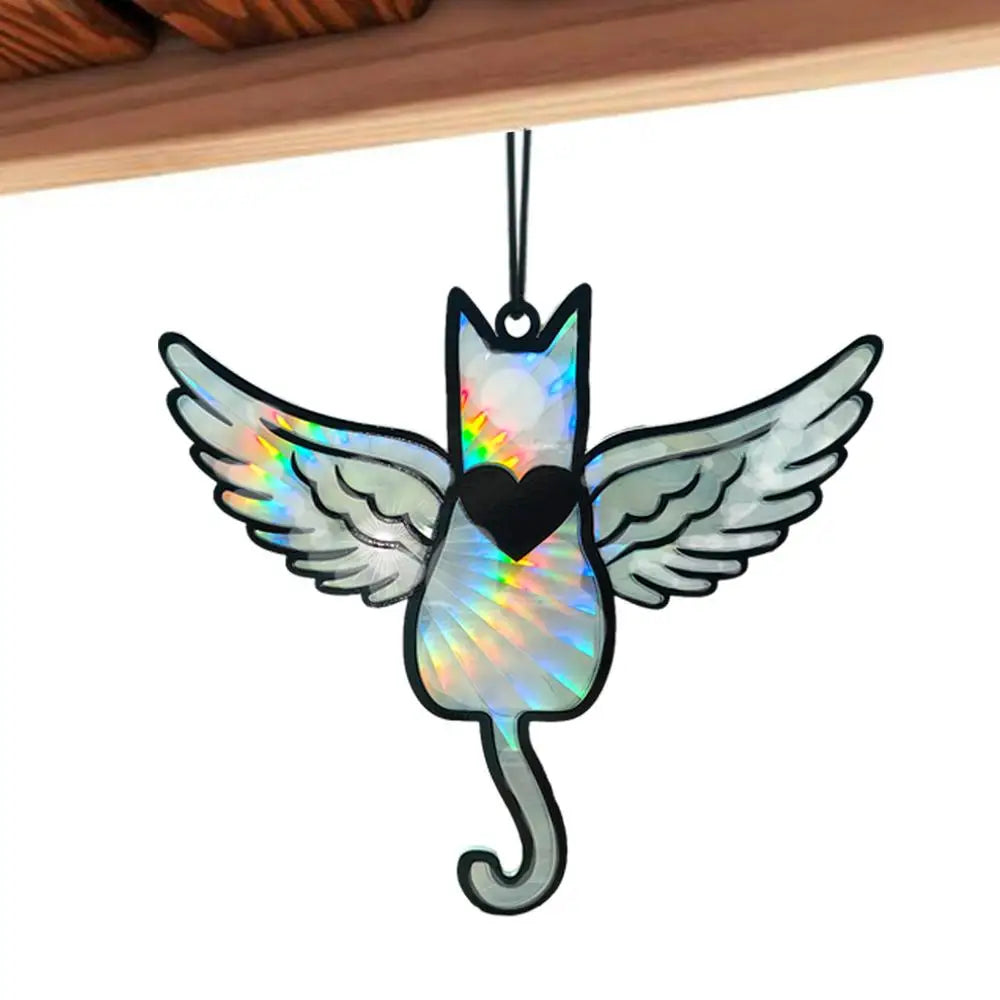 Dog Suncatcher Ornament Pet Sun Catcher For Windows Dog Memorial Suncatcher Acrylic Dog Window Ornament For Pet Lover For