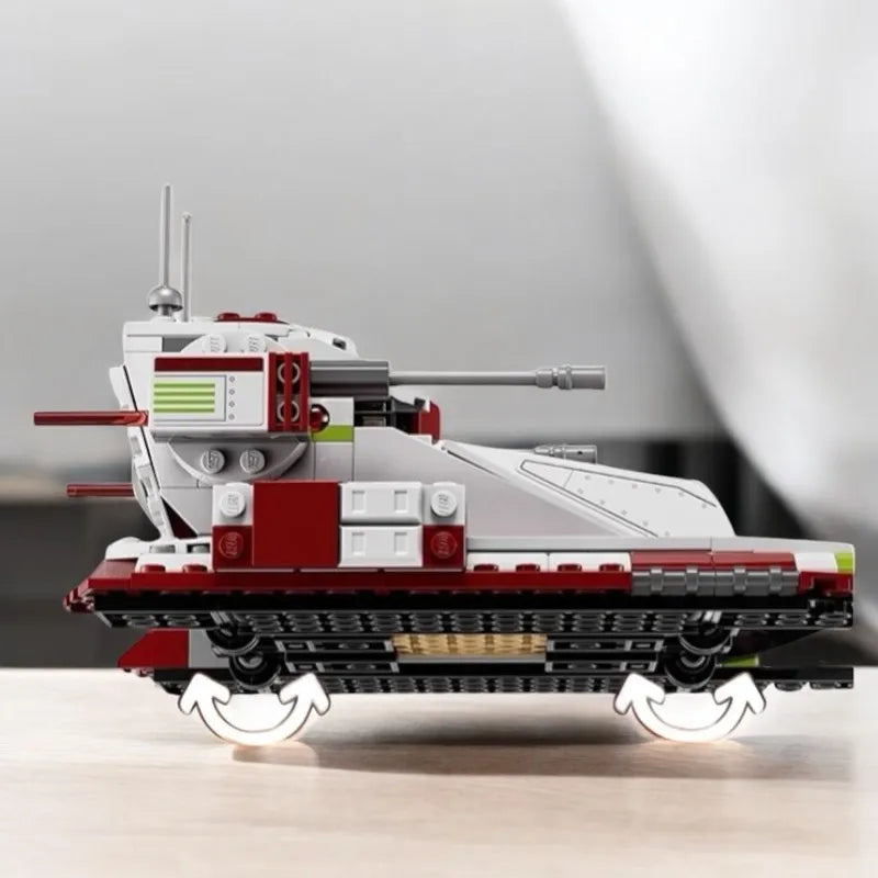 LEGO Star Wars Republic Fighter Tank,Suitable for children aged 7 and above，75342 Gifts suitable for boys and girls