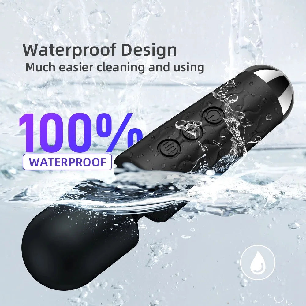 Portable Electric Massage Stick with 8 Adjustable 20 Modes, Suitable for The Back/Neck/Legs/Waist, Relieving Fatigue