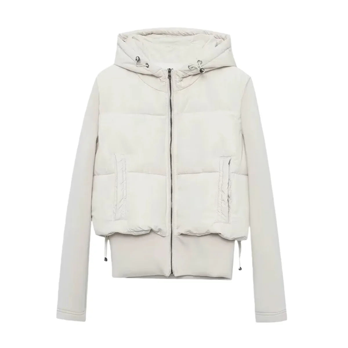 2025 autumn new women casual fashion cotton coat hooded.