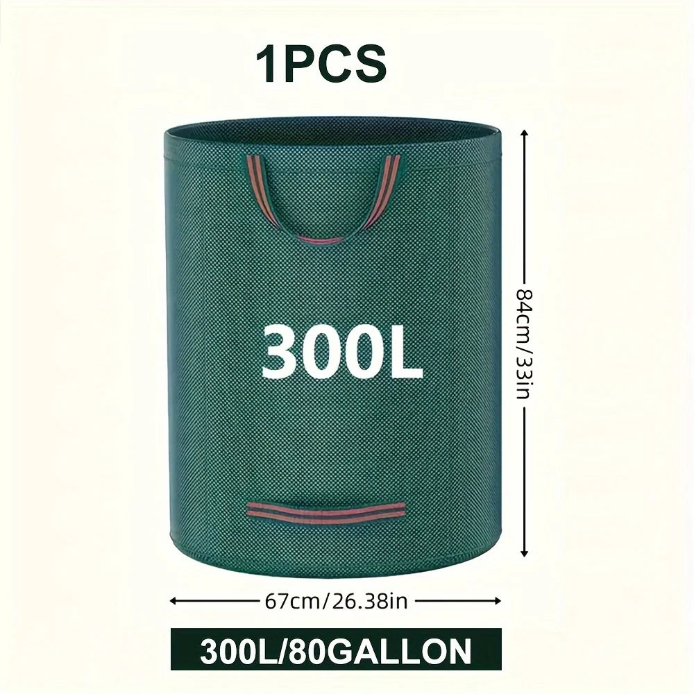 Heavy-Duty Garden Waste Bags - Reusable  Bags  Industrial Fabric and Handles