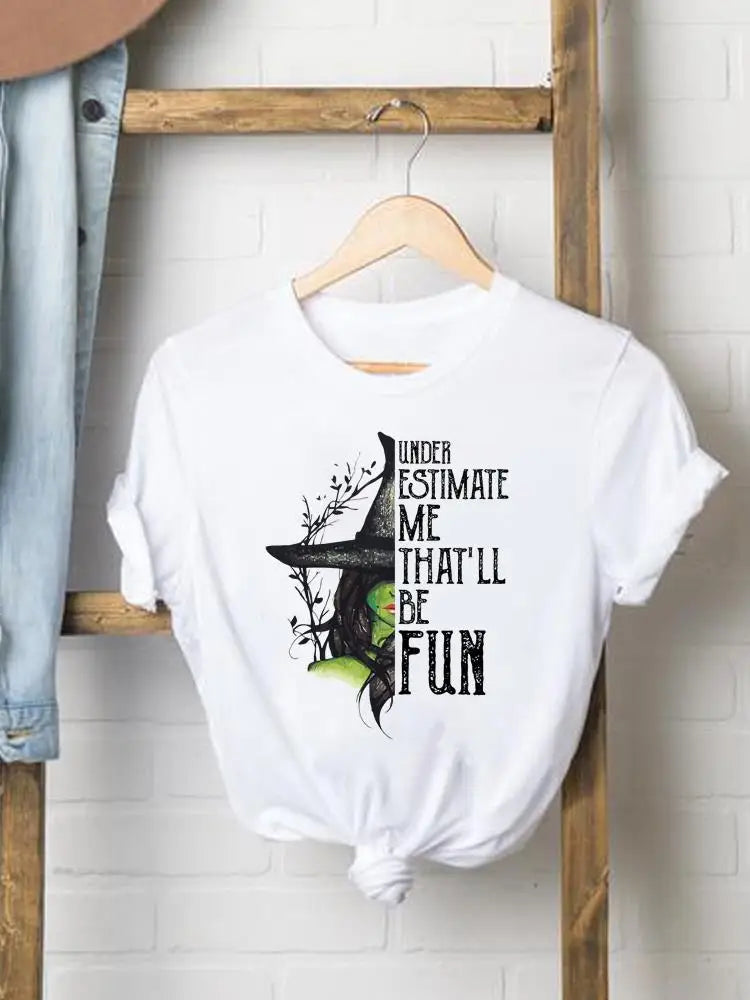Bee Trend Style Cute Tees Clothes Halloween Thanksgiving Fall Autumn Style T Ladies Clothing Women Graphic Print T-shirts