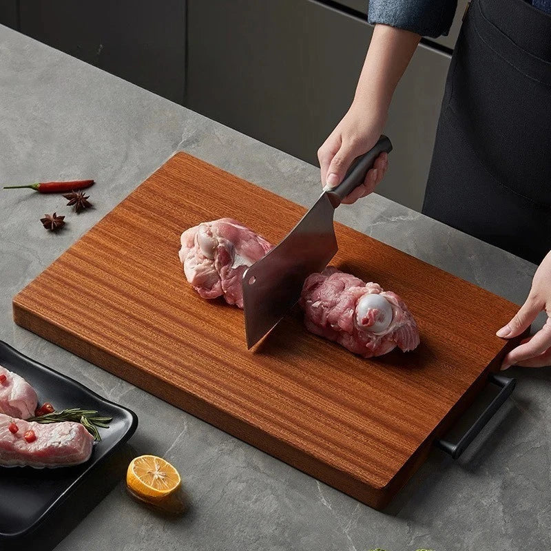 Wood Cutting Board  Ebony Cutting Board, Antibacterial No Paint No Wax