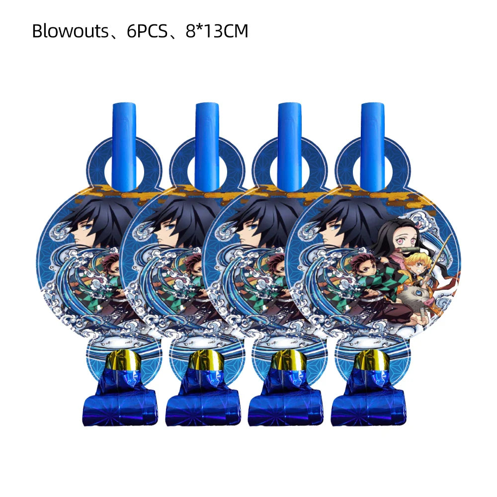 Anima Demon Slayer Party Decoration Supplies