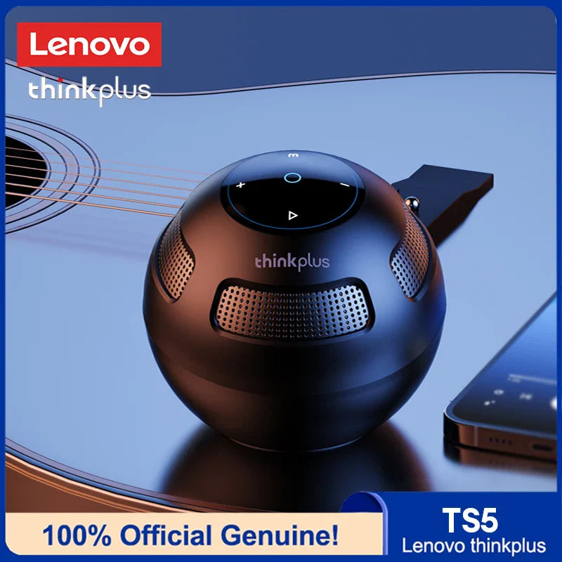 New Original Lenovo TS5 Wireless Bluetooth Subwoofer Portable Speaker For Computer Loudspeaker Surround Sound Outdoor Sound Box