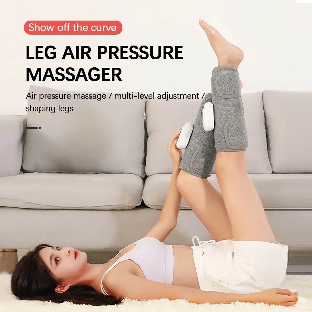 Wireless Rechargeable Electric Leg Massager Air Compression