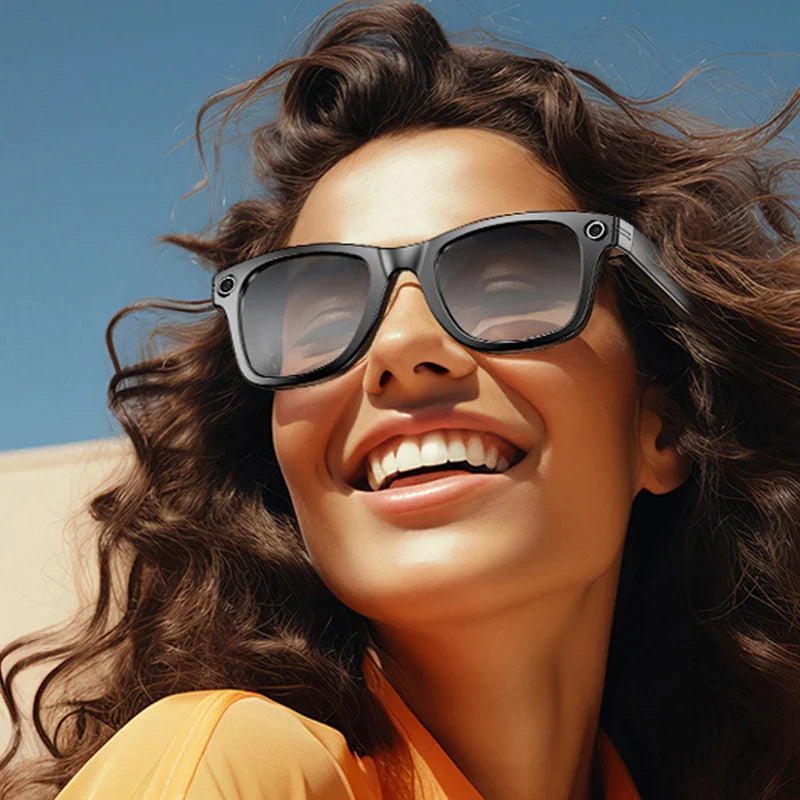 2026 New Upgrade Smart Glasses, With Camera, Video Recording, AI Photo Recognition, Bluetooth Call, Translation Voice, Sunglasses Man.