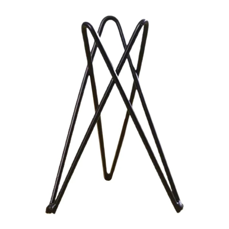 Air Plant Holder Metal Flower Pot Stand Geometric Iron Tillandsia Display Art G5AB