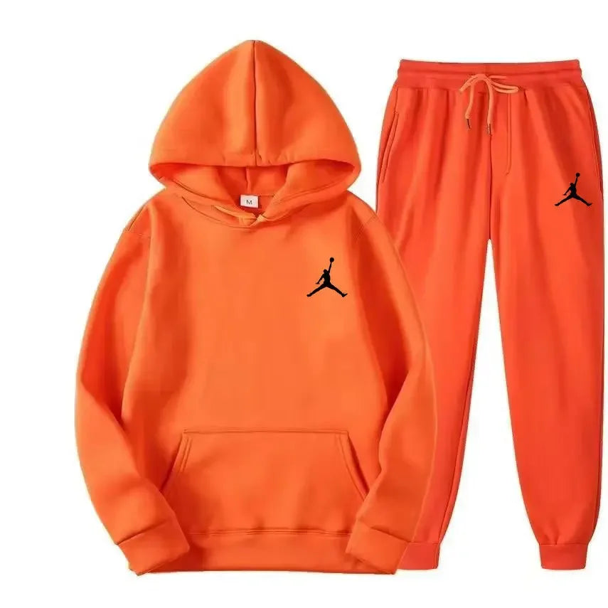 New Men Hoodie Pants Set, Eco Friendly Comfortable Fashion Two Piece men clothes.