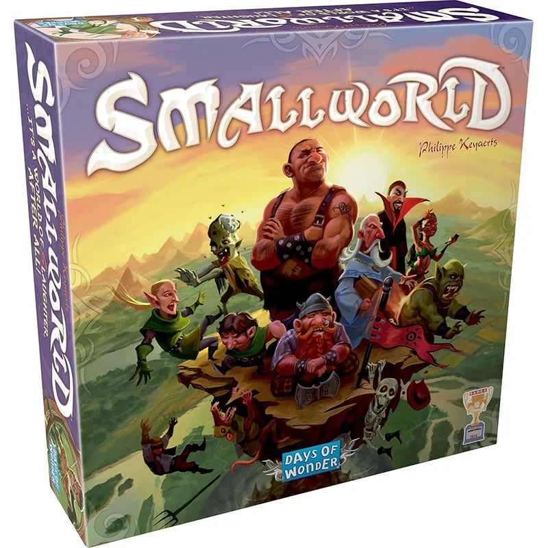 Small World Board Game: The Perfect Strategy Game for Family and Friends Gatherings